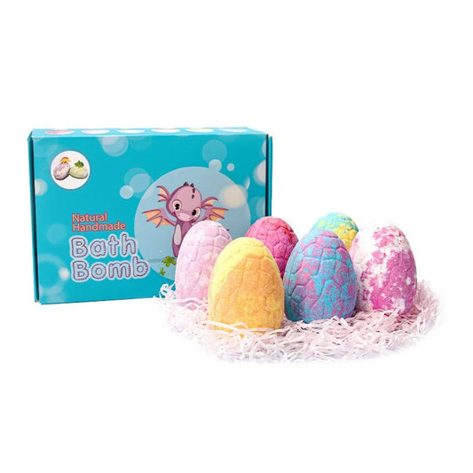6-Piece Dinosaur Surprise Toy Bath Bomb Set