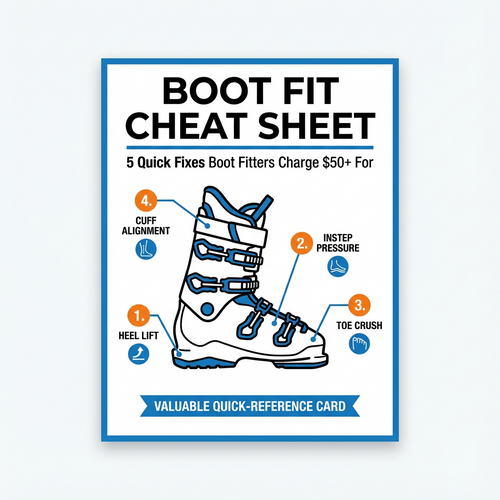 Boot Fit Cheat Sheet (Digital)