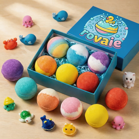 12-Piece Ocean Surprise Toy Bath Bomb Set